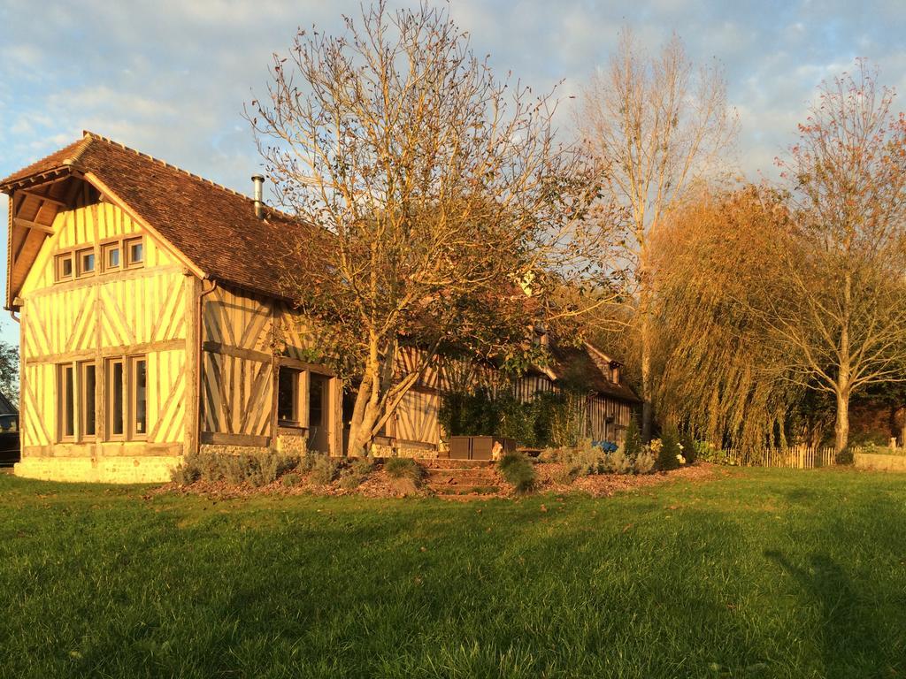 L'Oisellerie Cottages Le Renouard Exteriör bild